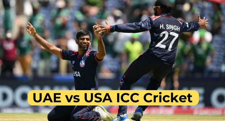 UAE vs USA ICC Cricket World Cup League